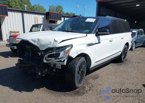 2021 Lincoln Navigator Black Label L из США, поврежденный, VIN 5LMJJ3TT0MEL15665